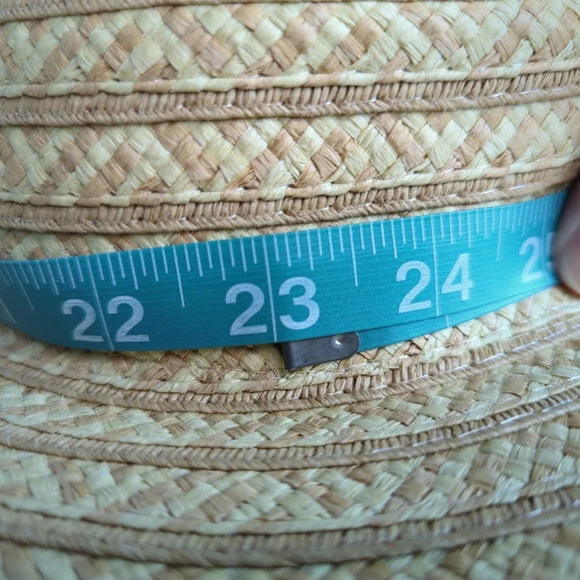 Jones New York Wide Brim Paper Sun Hat - Picture 7 of 7